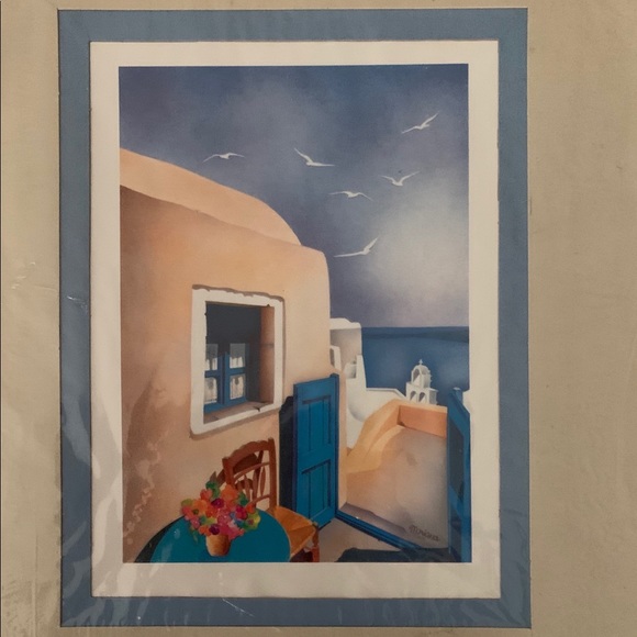 Greece Scene Prints (4) - Picture 4 of 5